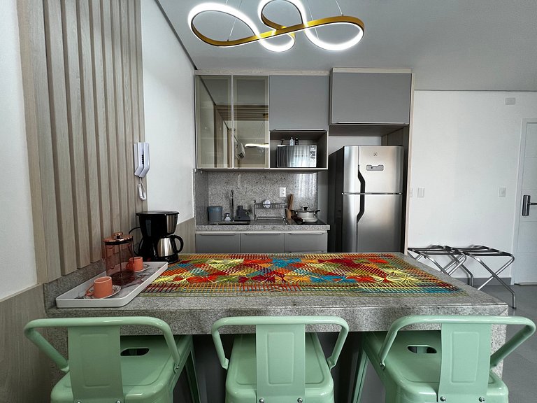 Intermares Flat Moderno e Sofisticado 100m Praia