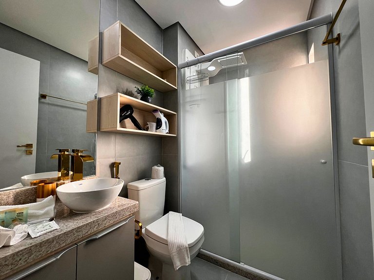 Intermares Flat Moderno e Sofisticado 100m Praia