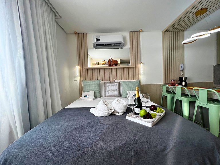 Intermares Flat Moderno e Sofisticado 100m Praia