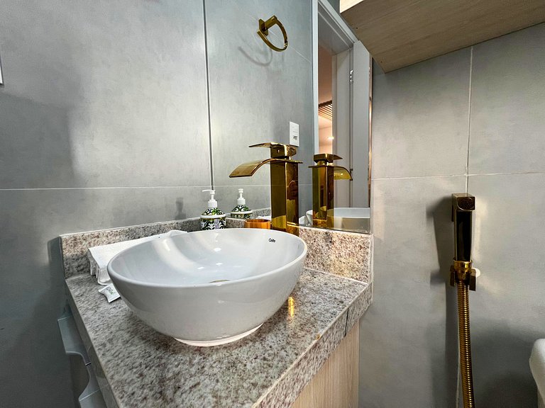 Intermares Flat Moderno e Sofisticado 100m Praia