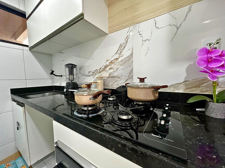 Jardim Oceania 2 Qtos Aconchegante 6 Pessoas