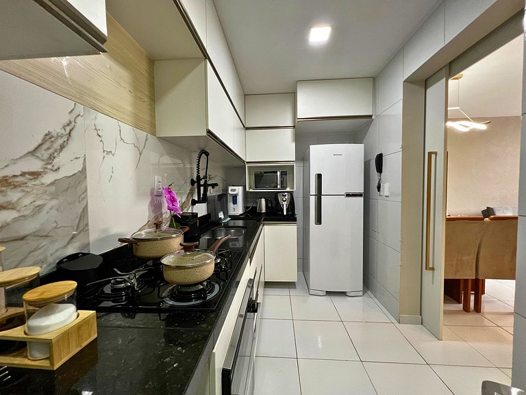 Jardim Oceania 2 Qtos Aconchegante 6 Pessoas