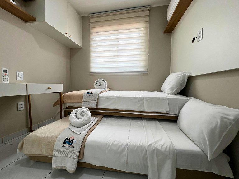 Jardim Oceania 2 Qtos Aconchegante 6 Pessoas