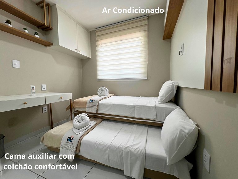 Jardim Oceania 2 Qtos Aconchegante 6 Pessoas