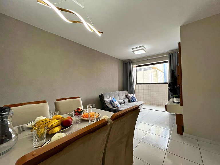 Jardim Oceania 2 Qtos Aconchegante 6 Pessoas