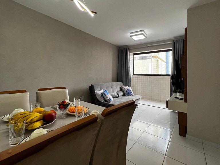 Jardim Oceania 2 Qtos Aconchegante 6 Pessoas