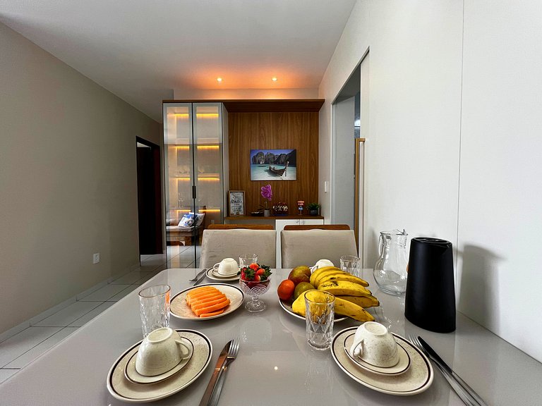 Jardim Oceania 2 Qtos Aconchegante 6 Pessoas