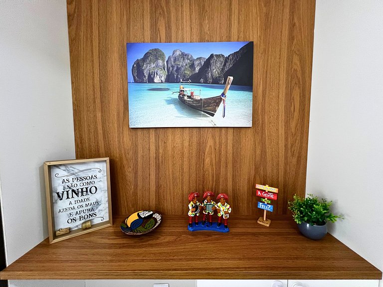 Jardim Oceania 2 Qtos Aconchegante 6 Pessoas