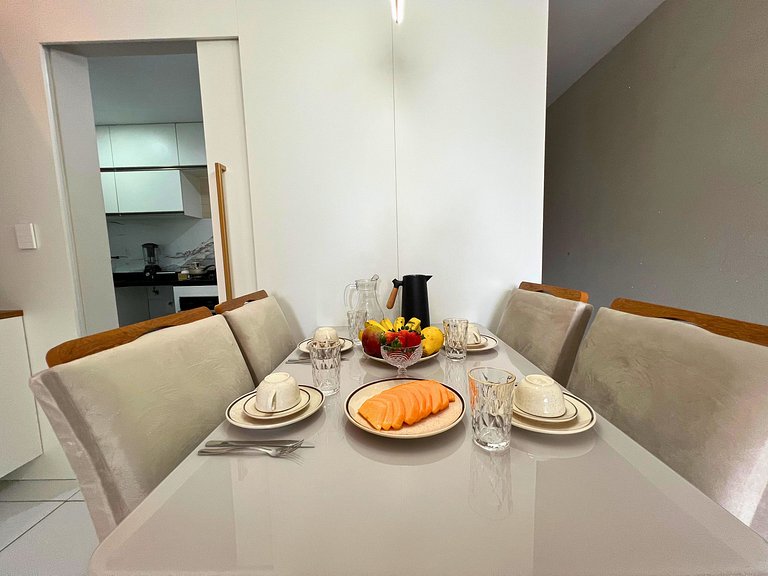 Jardim Oceania 2 Qtos Aconchegante 6 Pessoas