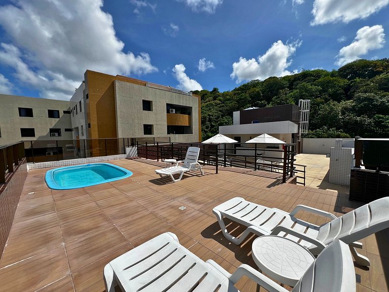 Lirios Cabo Branco Flat 4 Pessoas 100m Praia