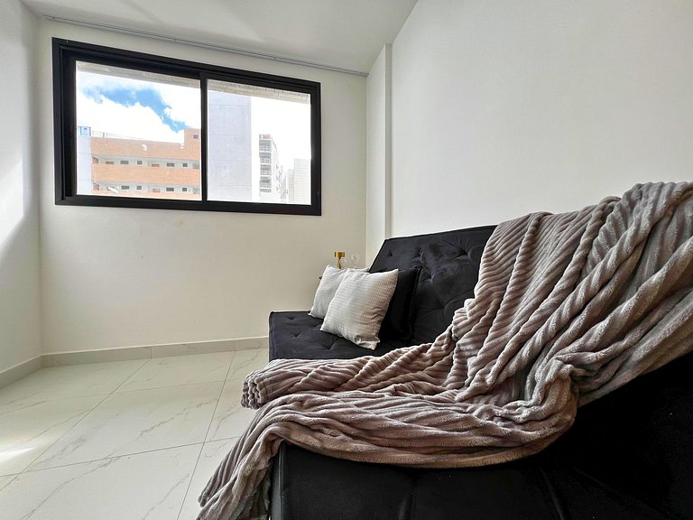 Noa Ponta de Campina 3min Praia Flat 4 Pessoas