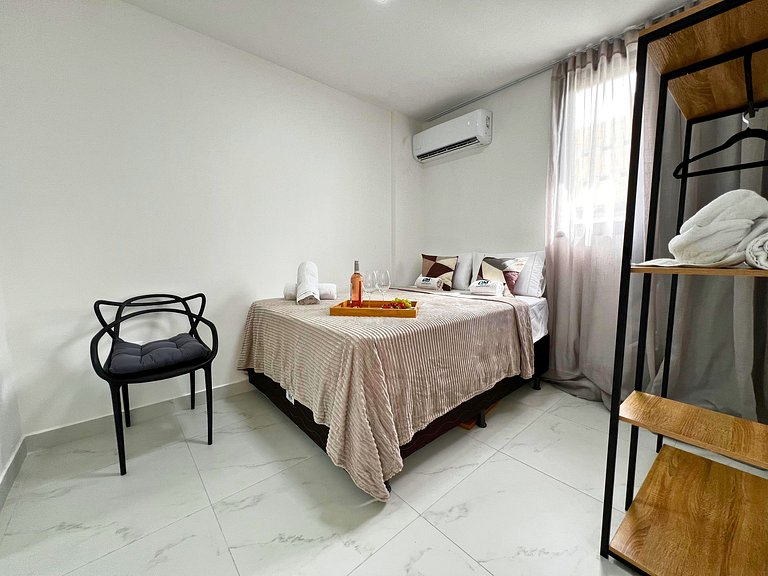 Noa Ponta de Campina 3min Praia Flat 4 Pessoas