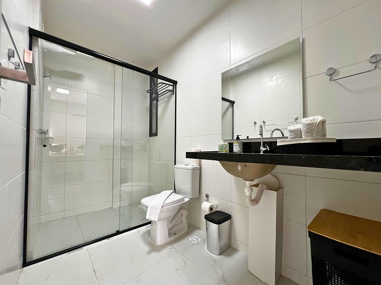 Noa Ponta de Campina 3min Praia Flat 4 Pessoas