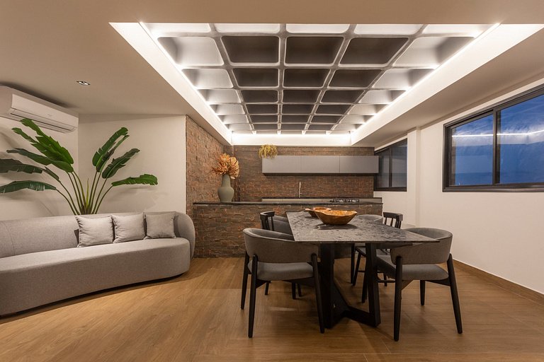 Noa Ponta de Campina 3min Praia Flat 4 Pessoas