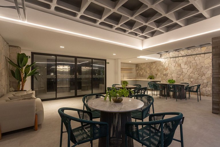 Noa Ponta de Campina 3min Praia Flat 4 Pessoas