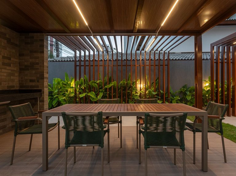 Noa Ponta de Campina 3min Praia Flat 4 Pessoas