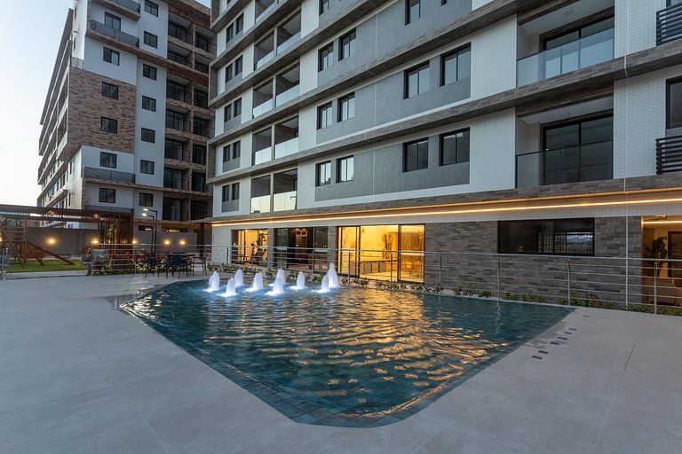 Noa Ponta de Campina 3min Praia Flat 4 Pessoas