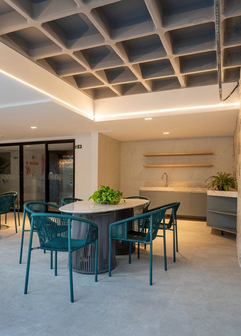 Noa Ponta de Campina 3min Praia Flat 4 Pessoas