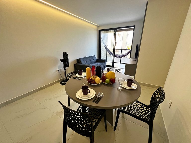 Noa Ponta de Campina 3min Praia 3 Qtos 7 Pessoas