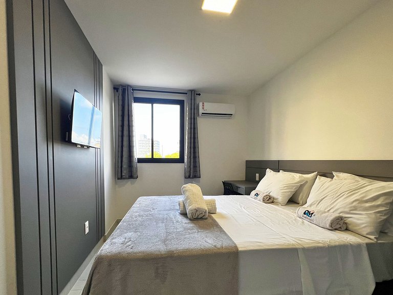 Noa Ponta de Campina 3min Praia 3 Qtos 7 Pessoas