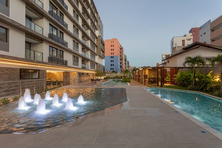 Noa Ponta de Campina 3min Praia 3 Qtos 7 Pessoas