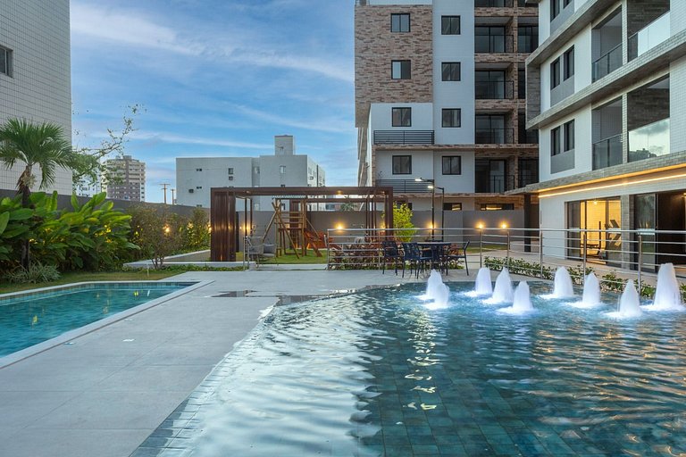 Noa Ponta de Campina 3min Praia 3 Qtos 7 Pessoas