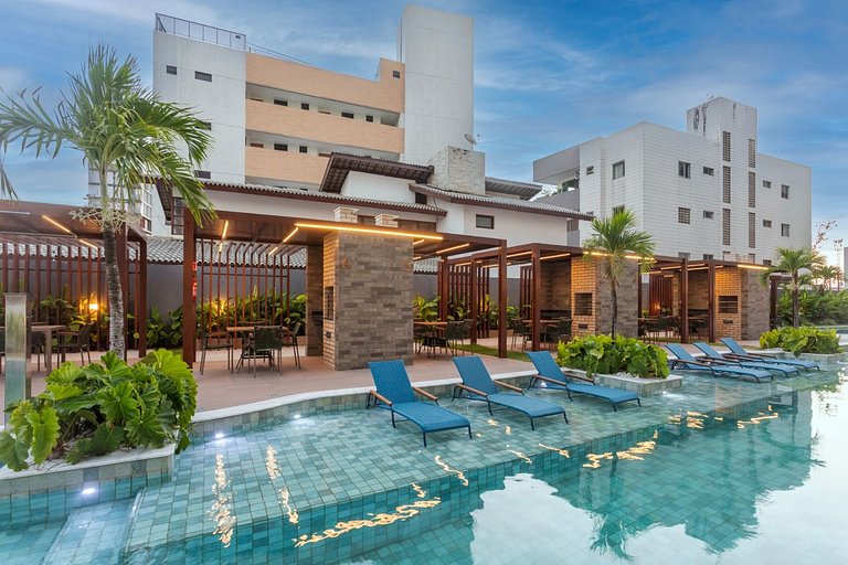 Noa Ponta de Campina 3min Praia 3 Qtos 7 Pessoas