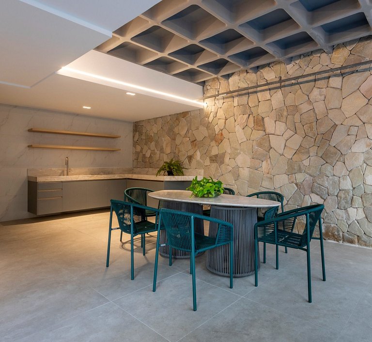 Noa Ponta de Campina 3min Praia 3 Qtos 7 Pessoas