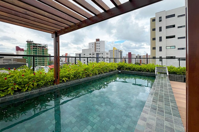 Hub Residence Intermares Charmoso Flat 2 Pessoas