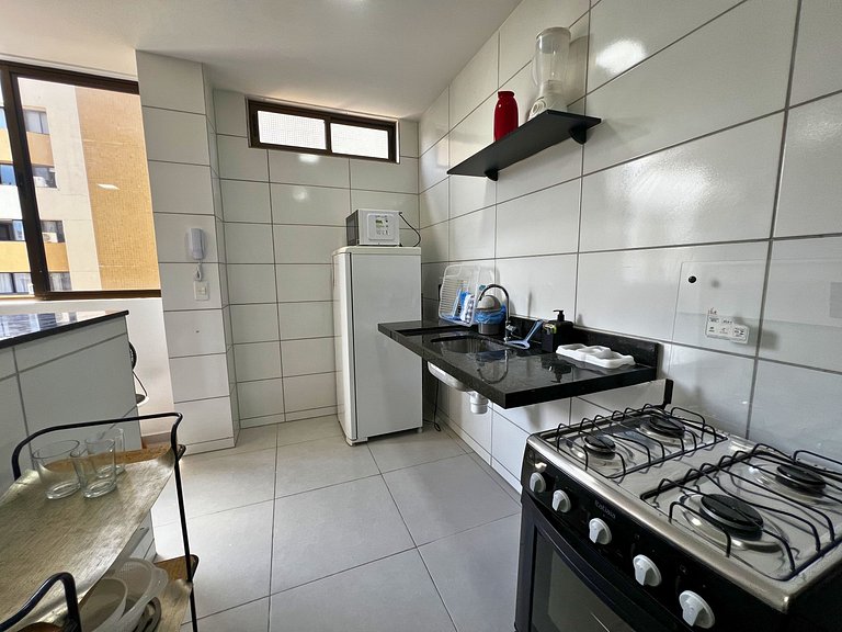 Lirios Cabo Branco Amplo Flat 2 Pessoas 150m Praia