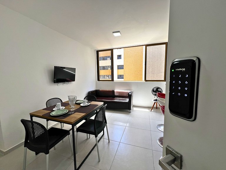 Lirios Cabo Branco Amplo Flat 2 Pessoas 150m Praia