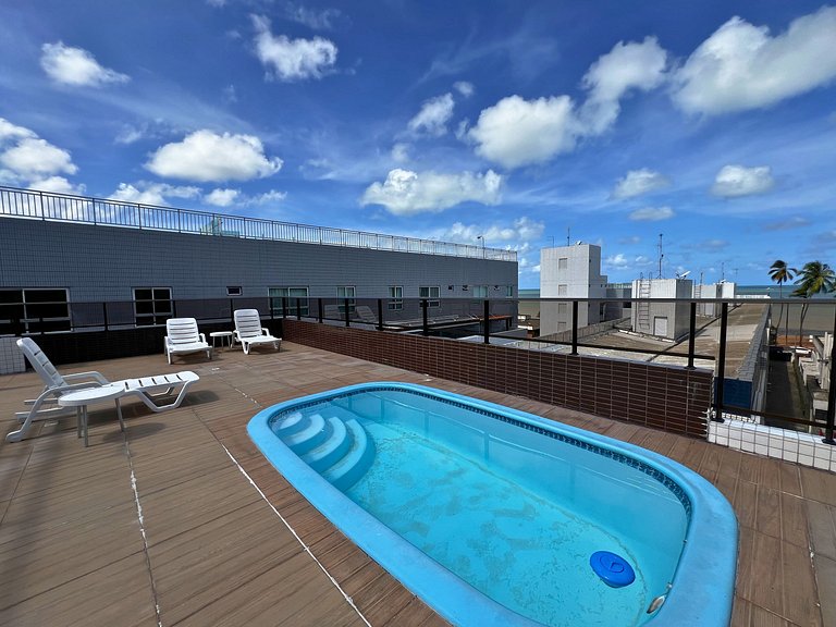 Lirios Cabo Branco Amplo Flat 2 Pessoas 150m Praia