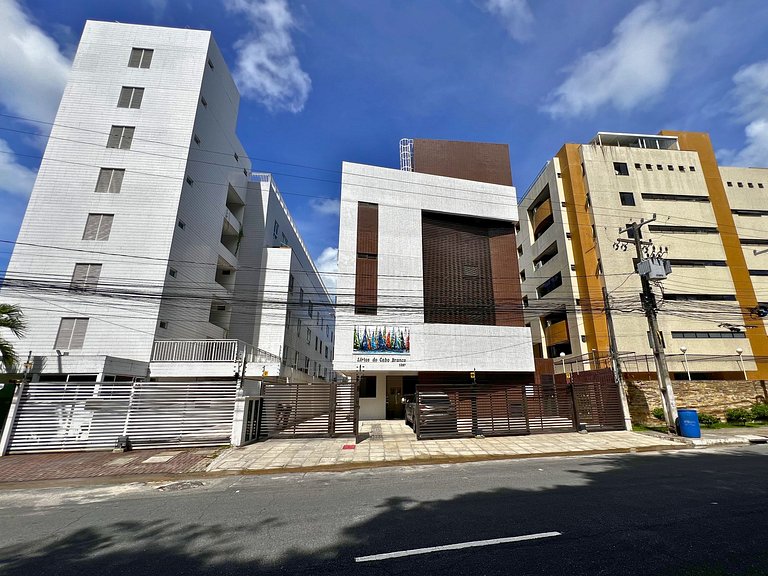 Lirios Cabo Branco Amplo Flat 2 Pessoas 150m Praia