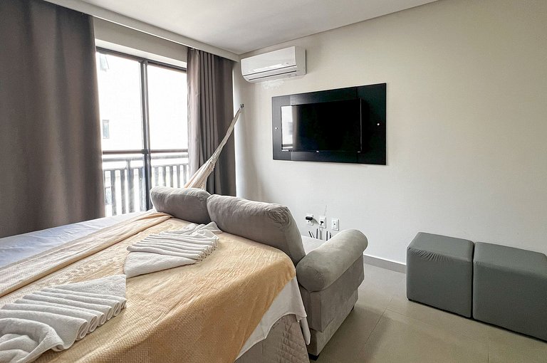 Quartz Intermares Flat 3 pessoas 150m Praia