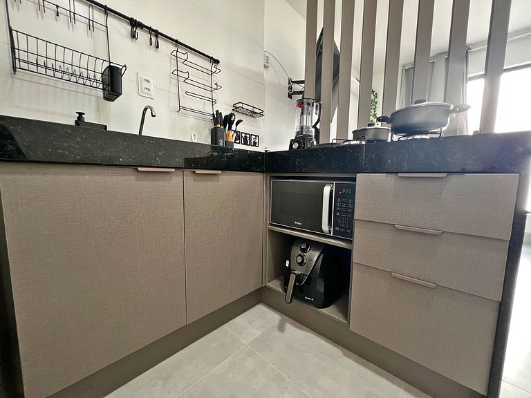 Intermares Flat Novinho Completo 200m Praia