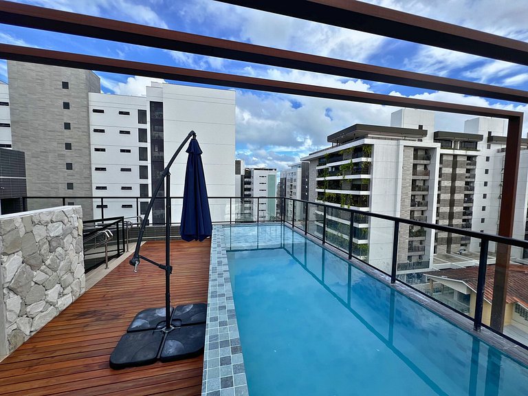 Intermares Flat Novinho Completo 200m Praia