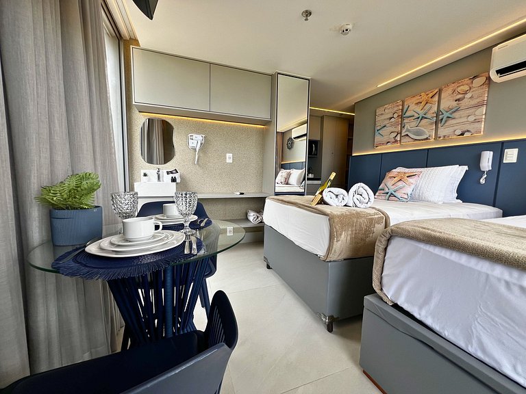 Setai Aquamaris Fantástica Vista Mar com Varanda