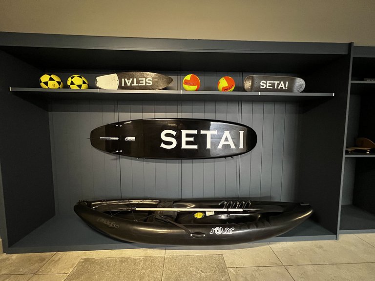 Setai Aquamaris Fantástica Vista Mar com Varanda