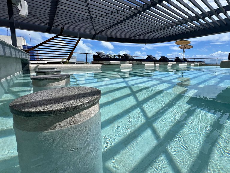 Setai Aquamaris Fantástica Vista Mar com Varanda