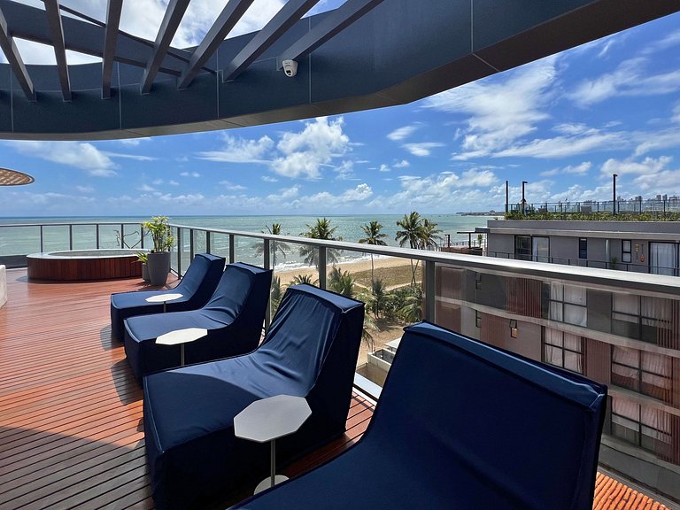 Setai Aquamaris Fantástica Vista Mar com Varanda