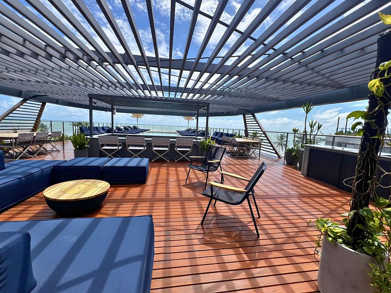 Setai Aquamaris Fantástica Vista Mar com Varanda