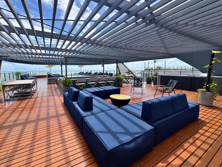 Setai Aquamaris Fantástica Vista Mar com Varanda