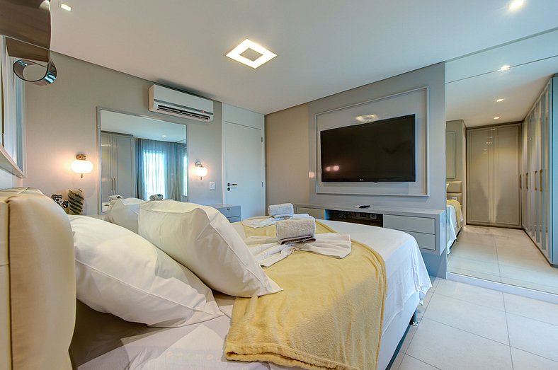 Golf Ville Resort Elegante 3 suites 8 pessoas Nascente